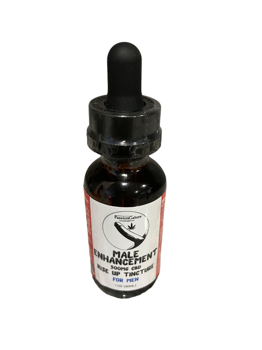 CBD Male Arousal Rise Up - 500MG CBD -  Tincture Drops